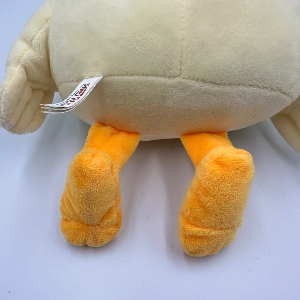 Sweet Plush Tootsie Pop Owl Mascot Stuffed Animal Cream Blue Glasses Brown Hat